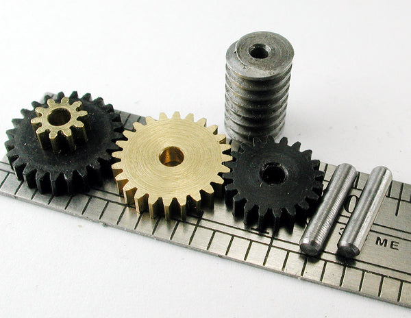 Regear Set 1.5mm Shaft motor HOn3 MDC (1998+) Loco Kit