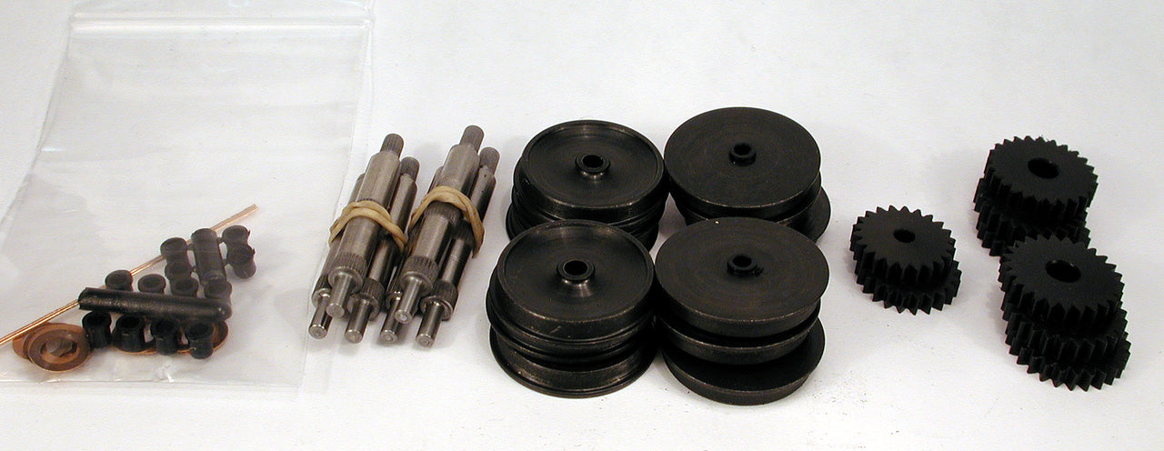 3-Rail to 2-Rail Conversion Kit, O, 40"/145 Wheels, K-Line New Haven EP5