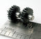 Spur Gear, 0.3mod x 20 Teeth x 6.6mm OD x 2.25mm Bore, Assembled on 2.25mm x 7.0mm Shaft (2/pkg)