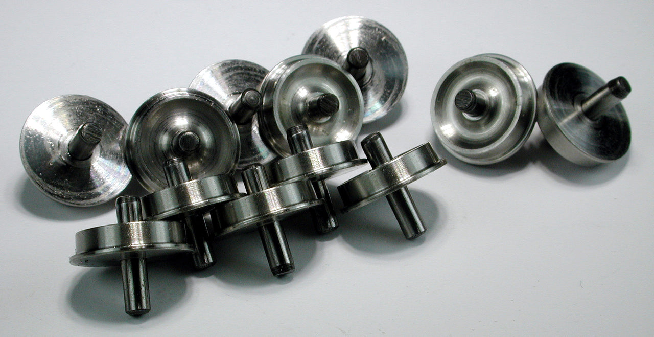 Half Axle, Outside Frame (Older), HO, 36"/110 Wheels, 3/32" x 0.440" Axle, Athearn Geared Diesels (12/pkg.)