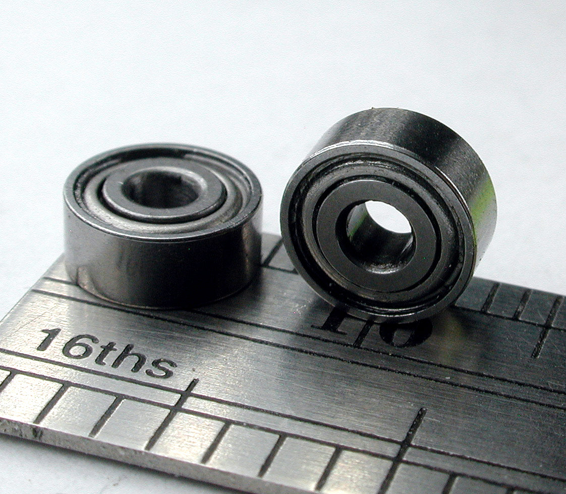 Ball Bearing, 6.0mm OD x 2.0mm ID x 2.5mm L, Steel (2/pkg)