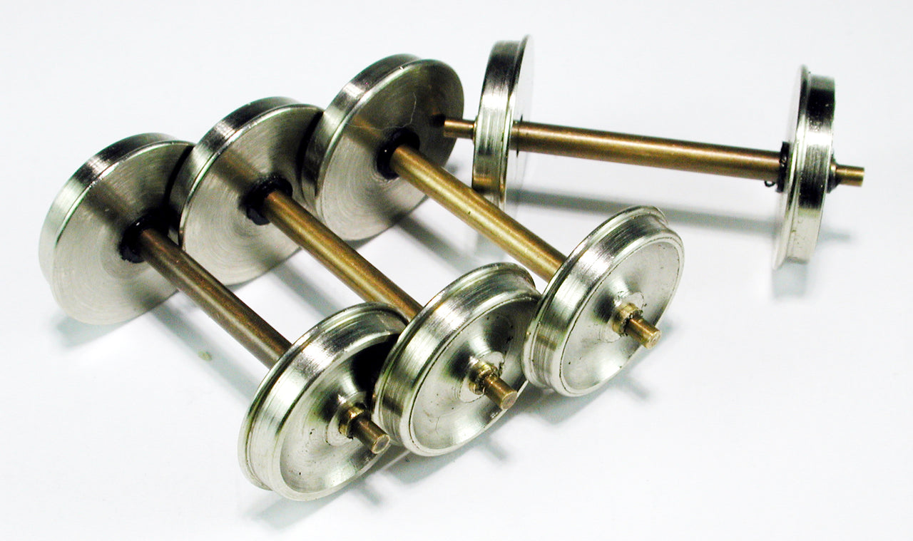 S Wheelset, 36"/110, 3/32" x 1.265" Shouldered Axle (4/pkg)