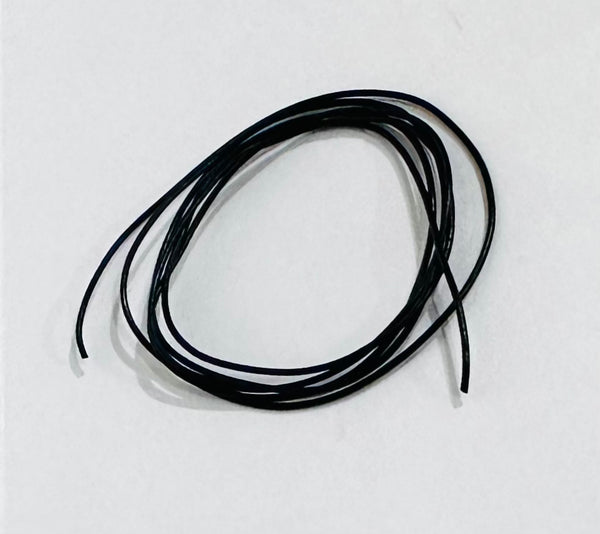 Wire, VERY flexible, 30 gauge 28 strand, 2 feet, Black