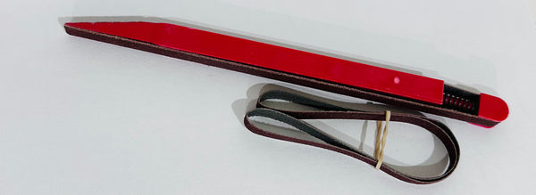Sander Stick, Red with 120 Grit Belt & Spare Belt