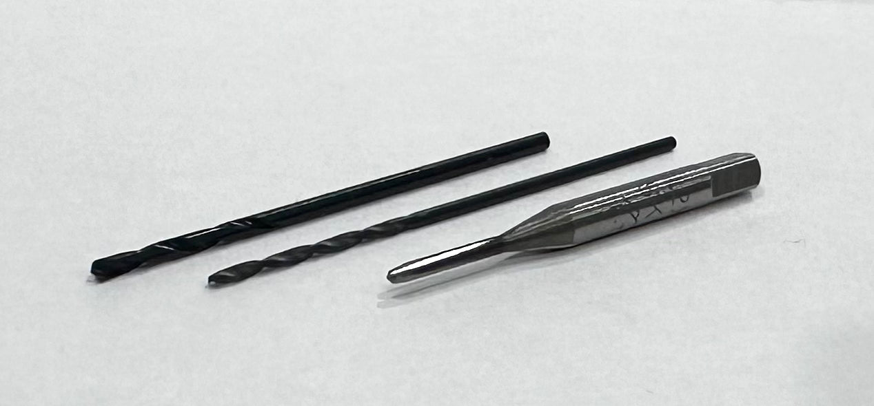 Tap, Metric, 1.2mm x 0.25, with Drills