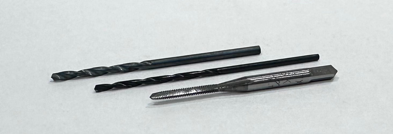 Tap, Metric, 1.7mm x 0.35, with Drills