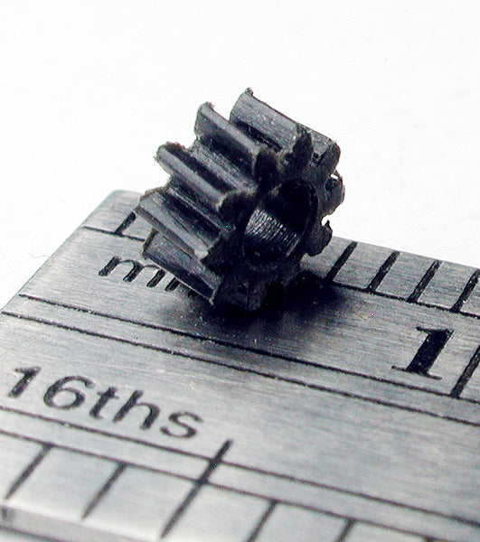 Worm Gear, 72DP x 10 Teeth x 4.52mm OD x 0.085